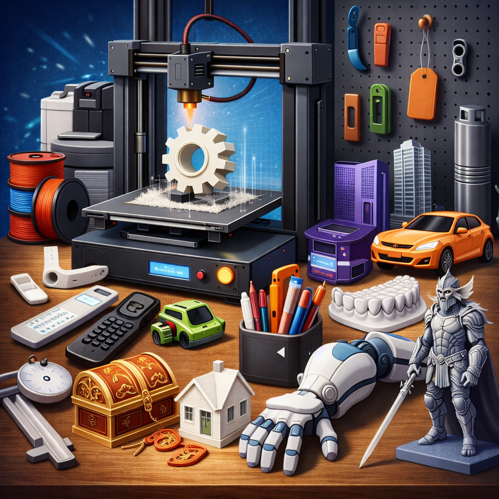 3D Yazıcı İle Neler Yapılabilir?